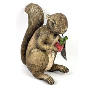 John Derian for Target 2025 Plush Woodland Squirrel Pillow Limited Ed. 11X6" NWT